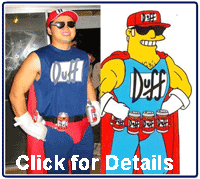 Homemade Duffman Costume